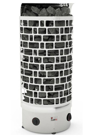 Электрическая печь для сауны SAWO  Серия Aries ARI3-75NB-WL-P (220В / 380В, 8-12м3, 7.5кВт). Электрокаменка, Электропечь для бани