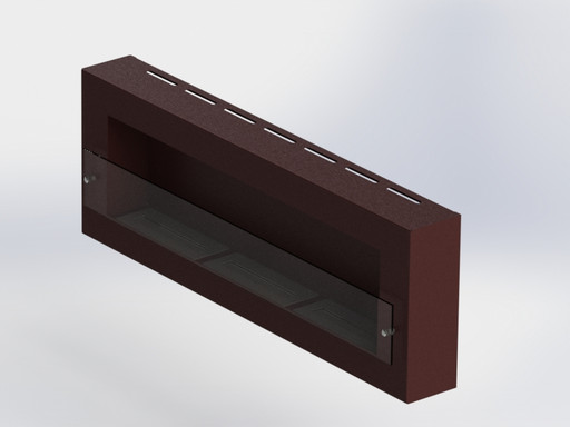 Биокамин Fire Line Glass burgundy "Арома"