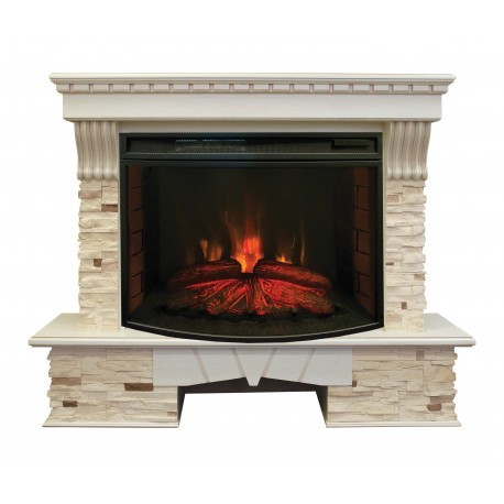 REAL FLAME Электрокамин Sorento 33 WT /Соренто/с Firespace 33 S IR