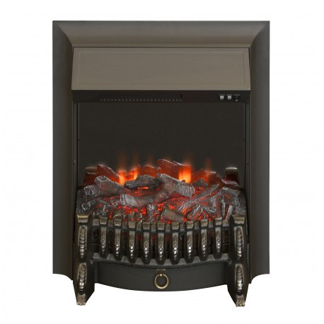 REAL FLAME Электроочаг Fobos Lux Black /Фобос Люкс Блэк (FBL) (AF65)