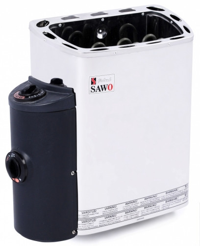 Электрическая печь для сауны SAWO Серии Mini и Mini X MN-36NB-Z (220В / 380В, 3-6м3, 3.6кВт). Электрокаменка, Электропечь для бани