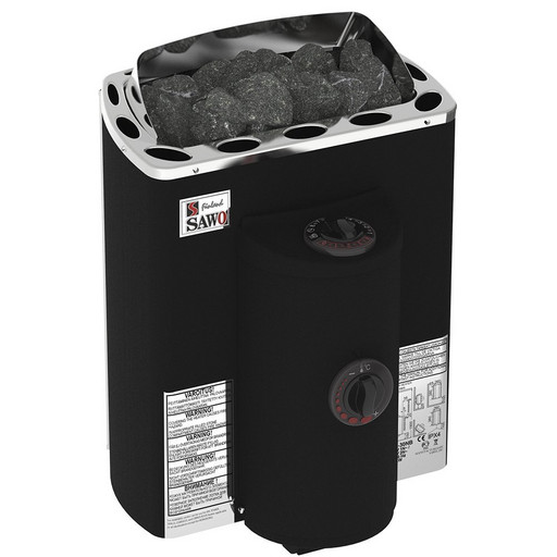 Электрическая печь для сауны SAWO Серии Mini и Mini X MX-36NB-P-F (220В / 380В, 3-6м3, 3.6кВт). Электрокаменка, Электропечь для бани
