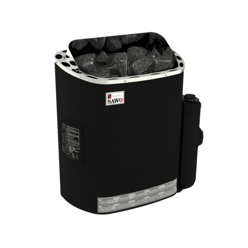 Электрическая печь для сауны SAWO Серия Scandia SCA-90NB-P-F (380В, 8-14м3, 9кВт). Электрокаменка, Электропечь для бани