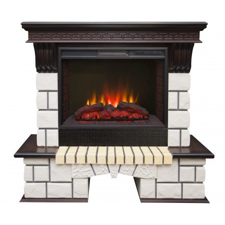 REAL FLAME Электрокамин Stone 25/25,5 /Стоун/с Sparta 25,5 LED