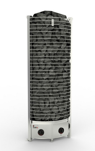 Электрическая печь для сауны SAWO Серия Tower TH4-60NB-CNR-P (, 5-9м3, 6кВт). Электрокаменка, Электропечь для бани