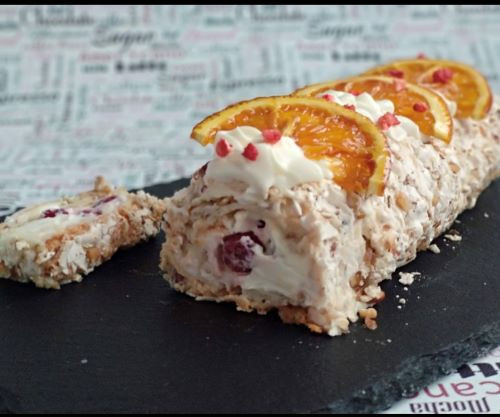 меренговый рулет