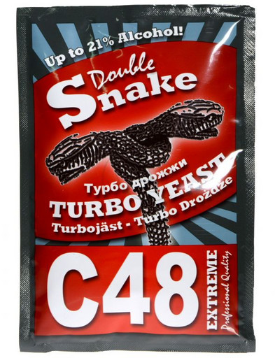 Турбо дрожжи Double Snake С48