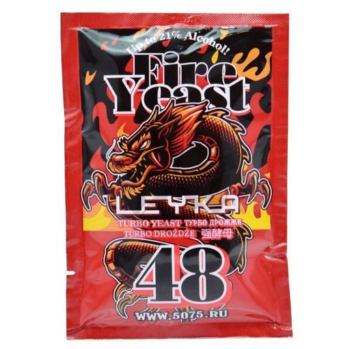 Турбо-дрожжи Leyka 48 FIRE YEAST