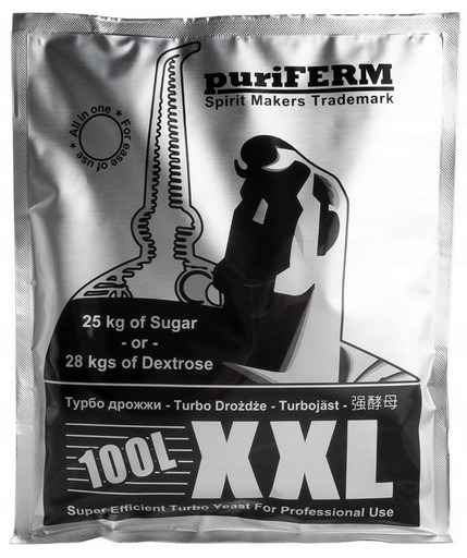 Турбо-дрожжи PuriFERM XXL на 100 л