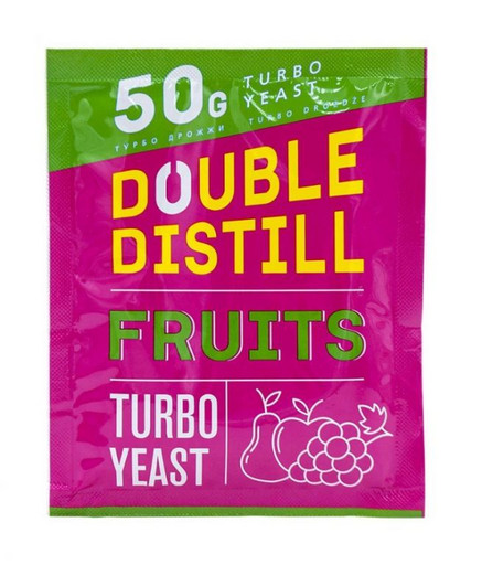 Спиртовые турбо дрожжи Double Distill Fruits