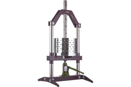 Пресс для отжима сока "Яблочко" с гидравлическим домкратом / 10 л