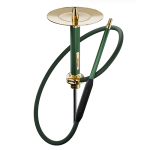 Кальян DARKSIDE ULTIMA зелёный-золото DSCORP