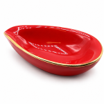 Пепельница керамическая Adorini"Ashtray leaf Red" под 1 сигару красная,14405 Пепельница керамическая Adorini"Ashtray leaf Red" под 1 сигару красная,14405