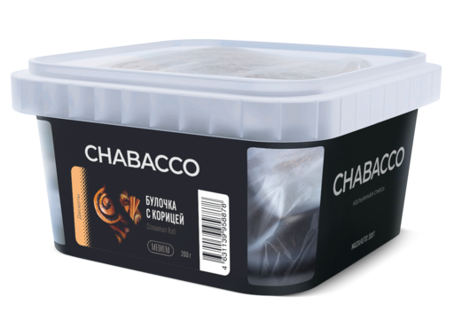 Chabacco 200 Cinnamon Roll (Булочка с Корицей)