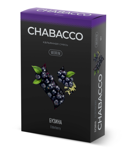Chabacco 50 Eldberry (Бузина)