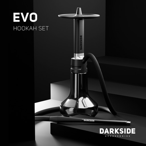 Кальян DARKSIDE EVO чёрный DSCORP