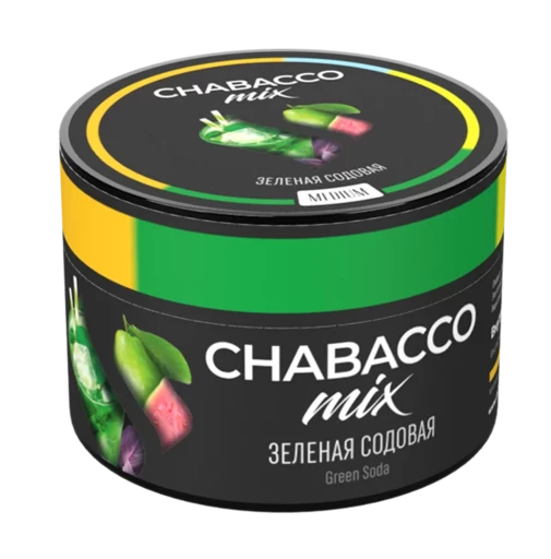 Chabacco Mix 50 Green Soda (Зеленая содовая)