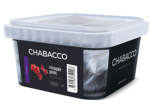 Chabacco 200 Grenadine drops (Гренадин Дропс)