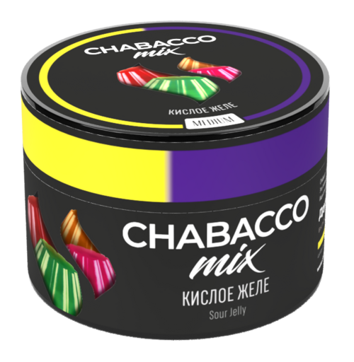 Chabacco Mix 50 Sour jelly (Кислое желе)