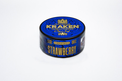 (M) Табак для кальяна «Kraken» Medium Seco Клубника /S03/100гр. (M) Табак для кальяна «Kraken» Medium Seco Клубника /S03/100гр.