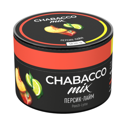 Chabacco Mix 50 Peach-Lime (Персик-Лайм)