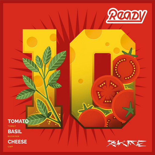 Ready 30 гр №10 Tomato, Basil, Cheese