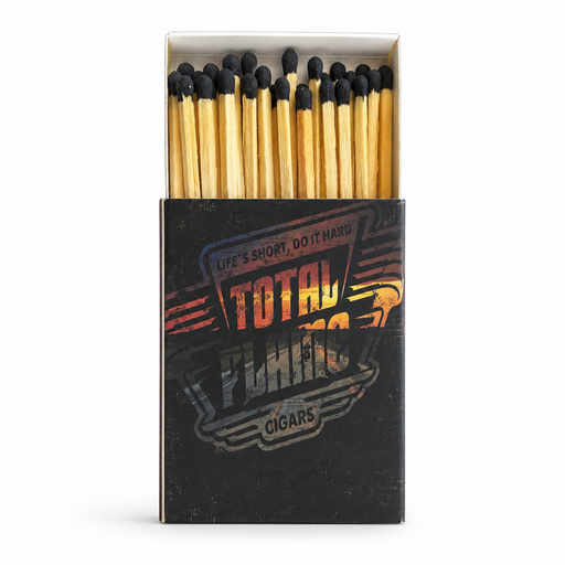 Спички с логотипом Total Flame