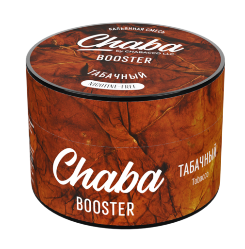 Chaba Booster 50 Tobacco (Табачный)