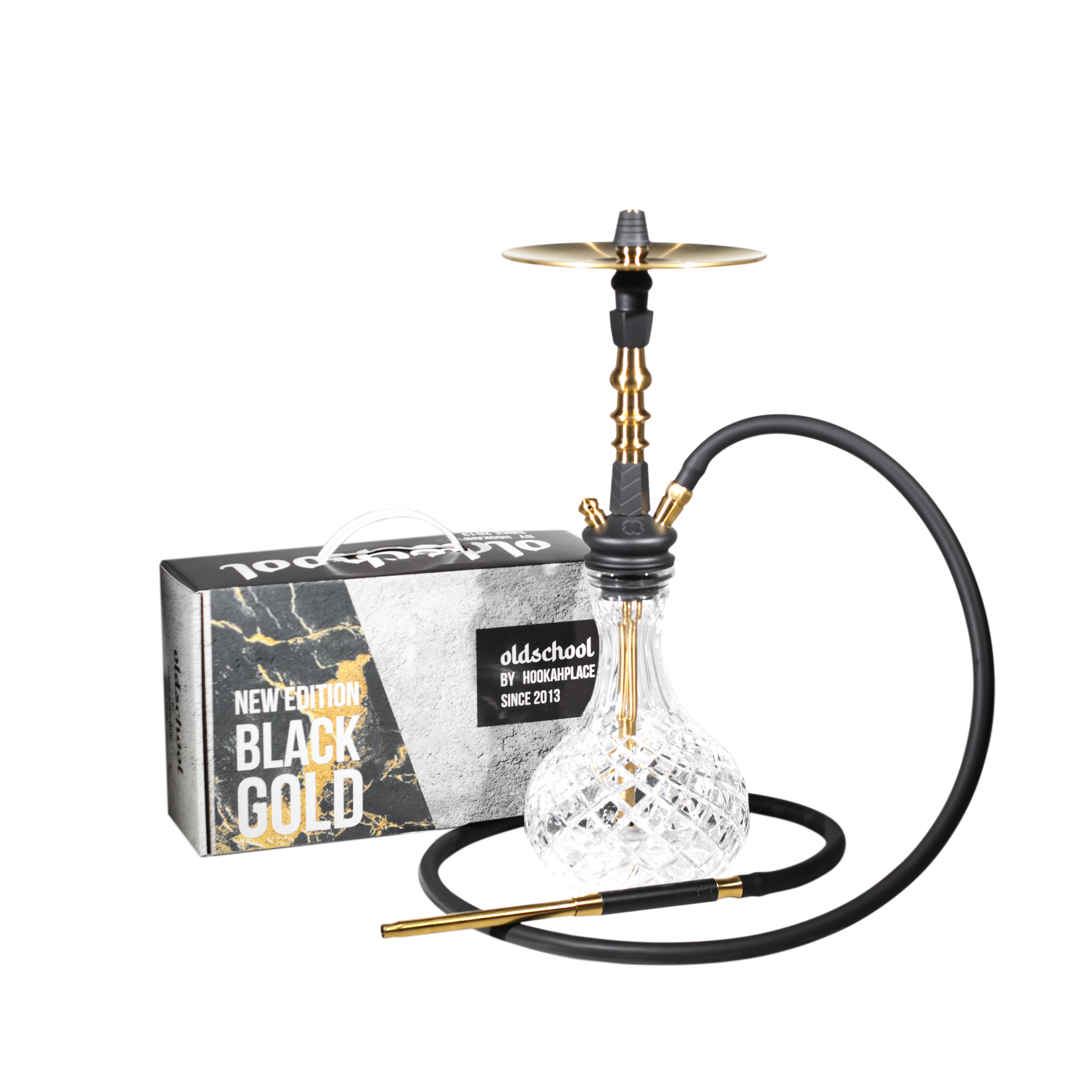 Кальян HookahPlace OldSchool Black Gold
