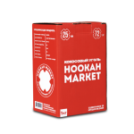 Уголь HookahMarket 25 мм 72 куб