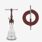 Кальян Hoob Mars Pro Mini | Wine red (с колбой Bell резной)