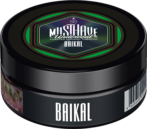 (M) Musthave 125 гр Baikal (лесные травы и хвоя)