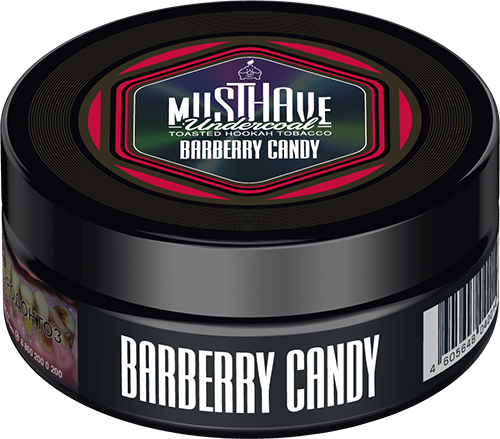 (M) Musthave 125 гр Barberry Candy (барбарисовые конфеты)