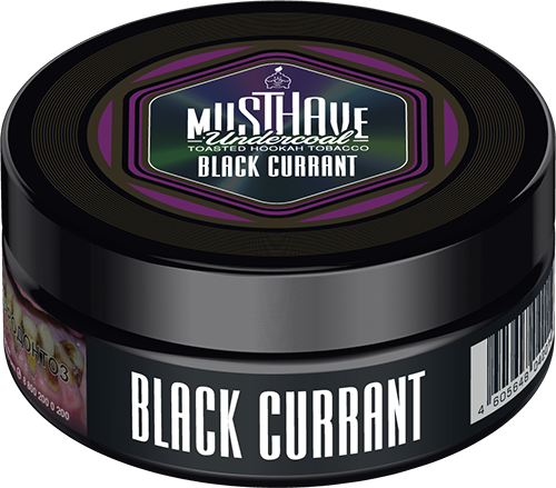 (M) Musthave 125 гр Black Currant (черная смородина)