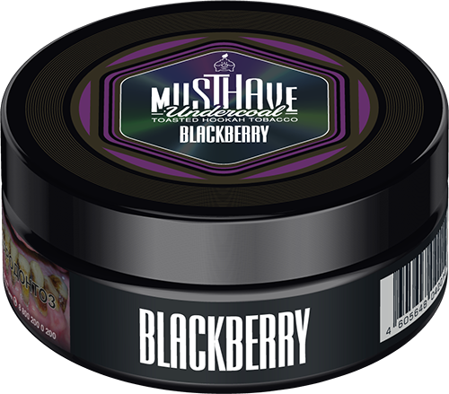 (M) Musthave 125 гр Blackberry (ежевика)