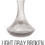 колба Blade Hookah Prime - Light gray broken