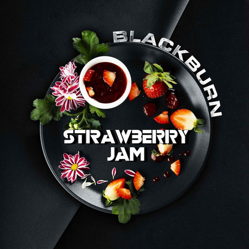 (M) Burn Black 100 г Strawberry Jam (Клубничное варенье)