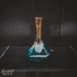 Колба 50 clouds "Пирамида" Aqua Amber Cracle