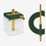 Кальян Hoob subAtom | British Racing Green Gold (полный комплект)