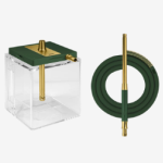 Кальян Hoob Atom British racing green Gold (полный комплект)