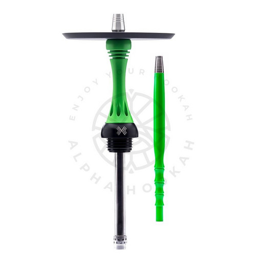 Кальян Alpha Hookah X - Green Fluor (зеленый флюр) - BOX