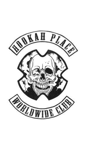 Нашивка Hookahplace большая