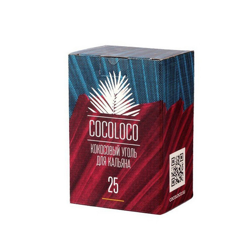 Уголь Cocoloco 25мм 1 кг