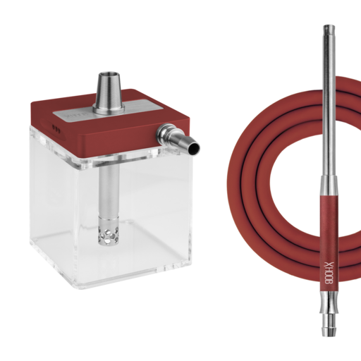 Кальян Hoob subAtom Wine Red (полный комплект)