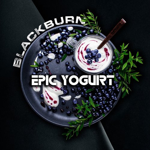 (M) Burn Black 25 г Epic Yogurt (Черничный йогурт)