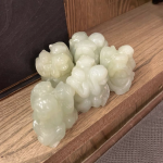 Обезьяны  "ничего не слышу ничего не вижу ничего не говорю" белые