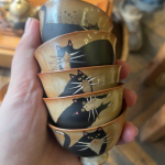 Пиалы оранжевые коты