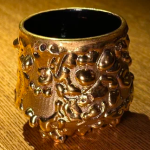 Madina Ceramics Пиала с золотом #99012