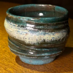 Madina Ceramics Пиала спираль бирюзовая #99027