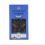 MCH Травяной сбор прессованный «Чёрный чай с чабрецом», 50 г.